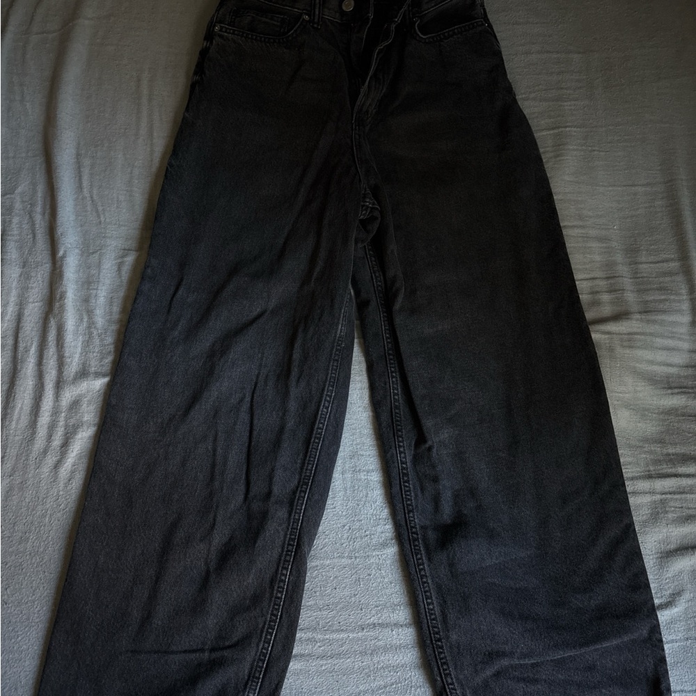 H&M Baggy Fit Jeans - Black